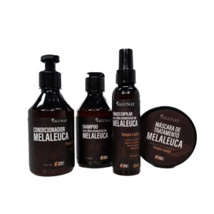 KIT MELALEUCA DERMATITE SEBORREICA, PSORIASE e OLEOSIDADE, COM SHAMPOO 250ML