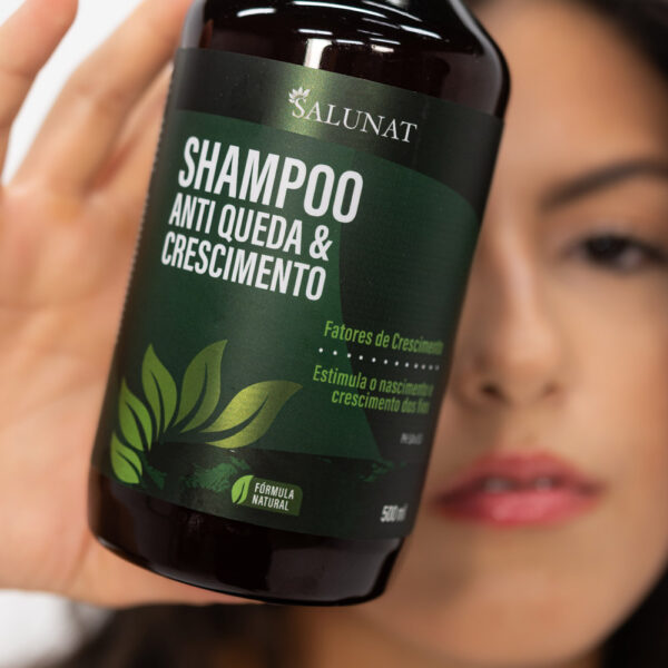 SHAMPOO ANTIQUEDA E CRESCIMENTO 500ML - Imagem 2