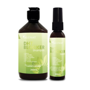 KIT SHAMPOO DHT BLOQUER 250ML E TÔNICO CAPILAR DHT BLOQUER 60ML